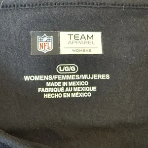 NFL Womens Black Gold‎ New Orleans Saints T-Shirt Large Football Fan Gear thumbnail 5
