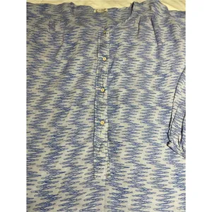 Intimately Free People Blooms‎ For You Sleep Shirt | Blue & White | M thumbnail 9