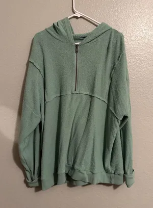Urban Outfitters Quarter-Zip Hoodie thumbnail 1