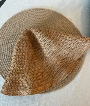Gap Raffia Straw Sun Hat - Brown thumbnail 1
