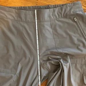 Athleta Khaki Straight Leg Cargo Pants, 16 Tall thumbnail 8