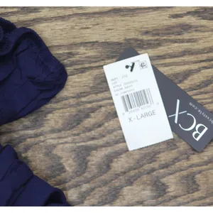 BCX Juniors Off-the-Shoulder Romper 64021720299 Navy Blue XL thumbnail 3