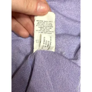 Under Armour Womens Small Purple HeatGear Fitted Short Sleeve Athletic Shirt Gym thumbnail 4