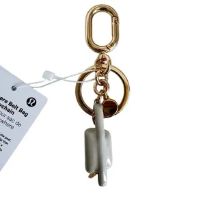 Lululemon Everywhere Belt Bag Key Charm Beech White / Gold thumbnail 4