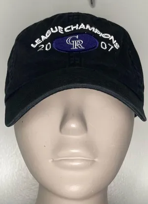 2007 League Champions Baseball Cap thumbnail 8