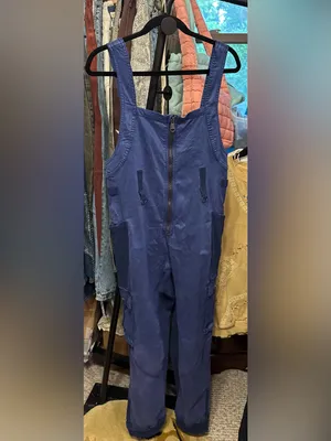 NWOT Free People FP Movement Fast Track Onesie - black grape blue - size Small thumbnail 11