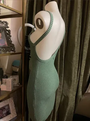 Michael Costello x REVOLVE Amari Dress in Green Size S thumbnail 4