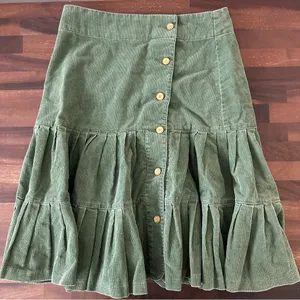 Anthropologie Odille Corduroy Skirt thumbnail 1