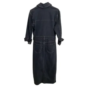 Universal Threads Women's‎ Long Sleeve Denim maxi dress size 4 thumbnail 3