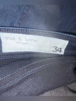NWT rag & bone Nina straight high dark rise jeans 34 thumbnail 11