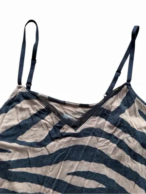 Stars Above Womens Large Zebra Print Cami Cami Top Soft Modal Adjustable Straps thumbnail 3