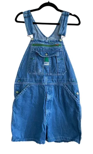 Liberty Overalls Shortalls Size Small Blue thumbnail 1