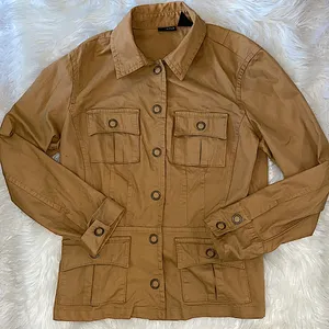 Ana Brown Long Sleeve Jacket thumbnail 1
