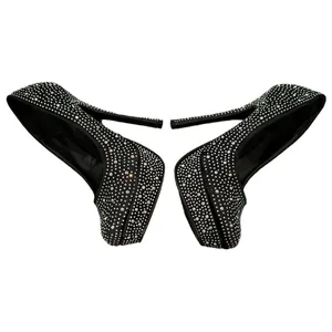 Delicacy Deluxy Platform Dance Club Stiletto Bling Jeweled Shoes 6.5 thumbnail 4