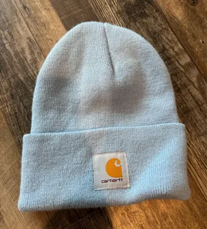 Light Blue Carhartt Beanie thumbnail 1