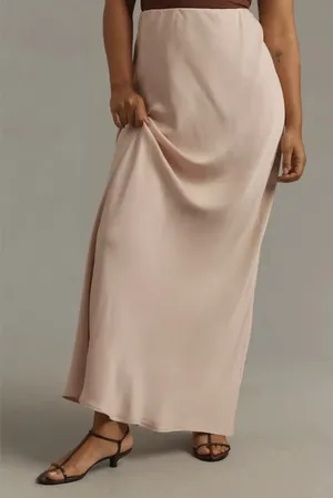 Anthropologie The Tilda Maxi Slip Skirt thumbnail 1
