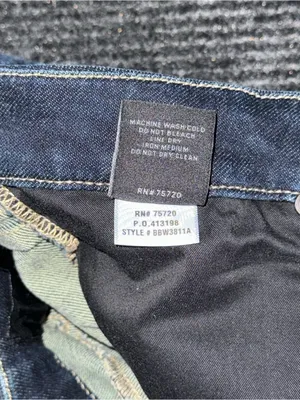 Buckle Black Fit No 53 Ankle Skinny Stretch Jeans Womens 29 x 27.5 Dark BBW3811A thumbnail 10