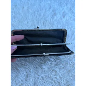 Vintage Baronet Floral Tapestry‎ Clutch Kiss Lock Wallet thumbnail 4