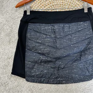Smartwool Women’s Merino Wool Insulated Quilted Pull On Mink Skirt in Black S thumbnail 5