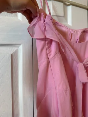 Pink Barbie Azazie dress thumbnail 5