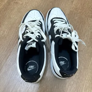 Nike Court Vision Low NN Black/White-Black Women Size 10 thumbnail 6
