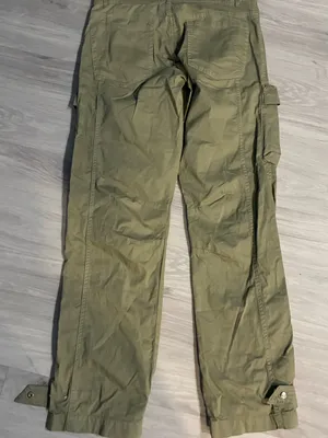 Women’s Zara Cargo Pants - Olive Green thumbnail 8
