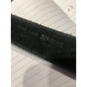Handmade Women’s Black Suede Belt Leather High Quality Silver Hardware 40 thumbnail 5