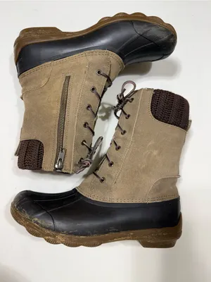 Sperry Top Sider Syren Misty Knit Cuff Waterproof Duck Boot Brown Size 8.5 thumbnail 6
