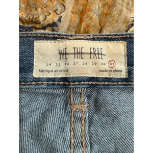 We The‎ Free Wide Leg Boho Paisley Print Jeans Size 31 thumbnail 5