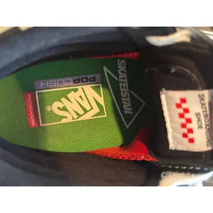 Vans Sk8-Hi Skateistan High Top‎ Sneakers Mens 4.5 Womens 6 Black Checkerboard thumbnail 5