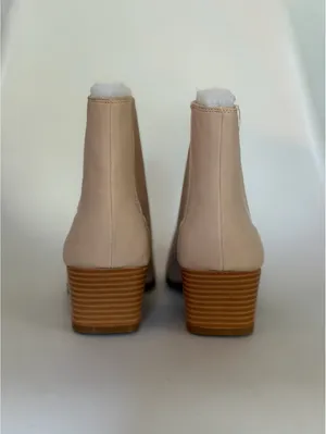 Beige pointed toe ankle boots Brown Size 8 thumbnail 4