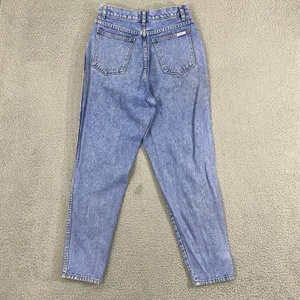 VTG Bill Blass Acid Wash Mom Jeans Women 10 Blue Pleated High Waist 90s Denim thumbnail 7