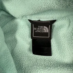 The North Face Pullover‎ Womens Small Green Fleece 1/4 Zip Mock Neck Lightweight thumbnail 6