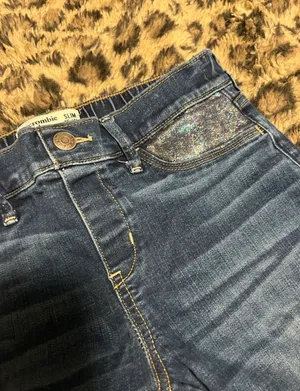 Abercrombie & Fitch Denim Jean Leggings thumbnail 4
