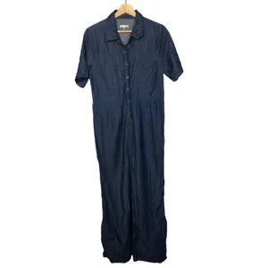 Amuse Society Jump For Love Short Sleeve Wide Leg Jumpsuit L‎ thumbnail 3