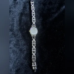 Carriage By Timex Watch Women Dainty Gold Silver Tone 19mm thumbnail 3