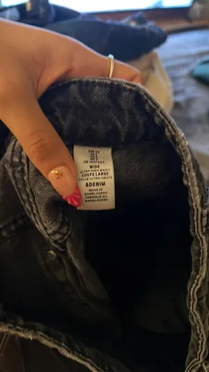 Wide-Leg Jeans H&M High-Waisted thumbnail 2