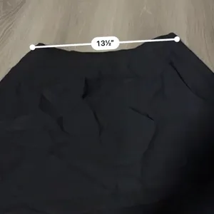 Vintage Gianni Sport Black Made in USA‎ A-Line Mini Skirt Size 12 thumbnail 8