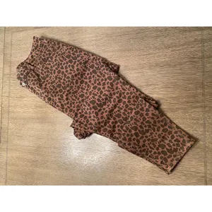 American Eagle Curvy Super Hi-Rise Brown Leopard Print Jegging Jeans Size 18 thumbnail 4