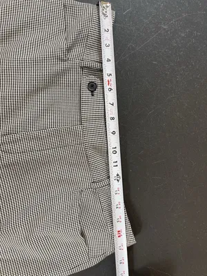 Lauren Ralph Lauren Black White Houndstooth Pants Size 12 Office Academia READ thumbnail 15