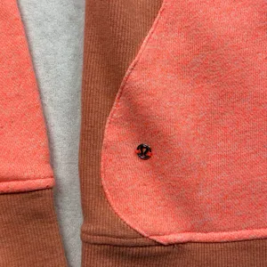 Lululemon Women’s Full Zip Hoodie Size 8 Coral Athletic Jacket Hooded thumbnail 5