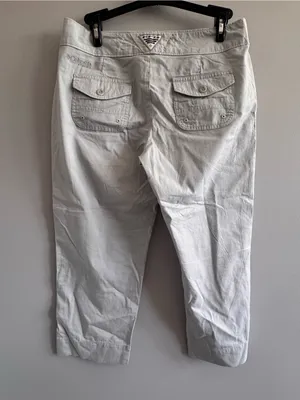 Columbia PFG Omni-Shade‎ Capri Pants Womens 6 Gray Fishing Outdoor thumbnail 5