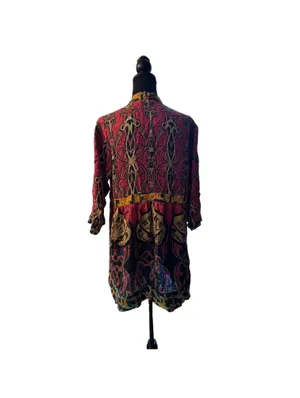 Cabi Women's Large Bohemian Style Tunic Top with Pattern thumbnail 2