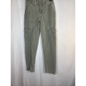Women’s American Eagle Green Cargo Pants Size 00 Preowned thumbnail 3