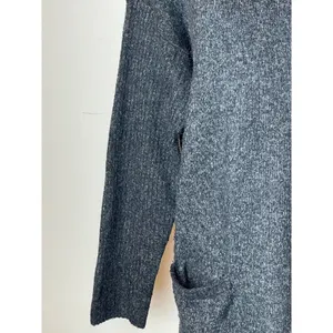 Abercrombie & Fitch Gray Boat Neck Pocket Front‎ Pullover Tunic Sweater Size S thumbnail 7