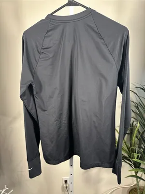 N188. Nike Pro Warm Dri Fit Womens Long Sleeve Crew Neck Training Tee thumbnail 5