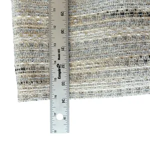 CeCe Cynthia Steffe Metallic Tweed Dress White Sz 2 thumbnail 14