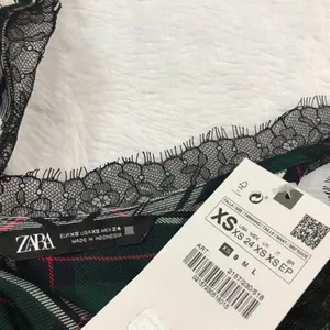 ✨ ZARA plaid lace cami tank top green✨ thumbnail 10