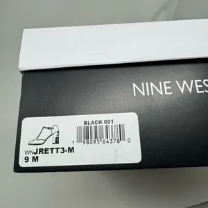 Nine West J Rett Mary Jane T Strap Block Heel Black Size 9 thumbnail 9