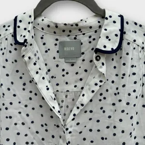 Maeve Anthropologie Polka Dot Blouse thumbnail 5